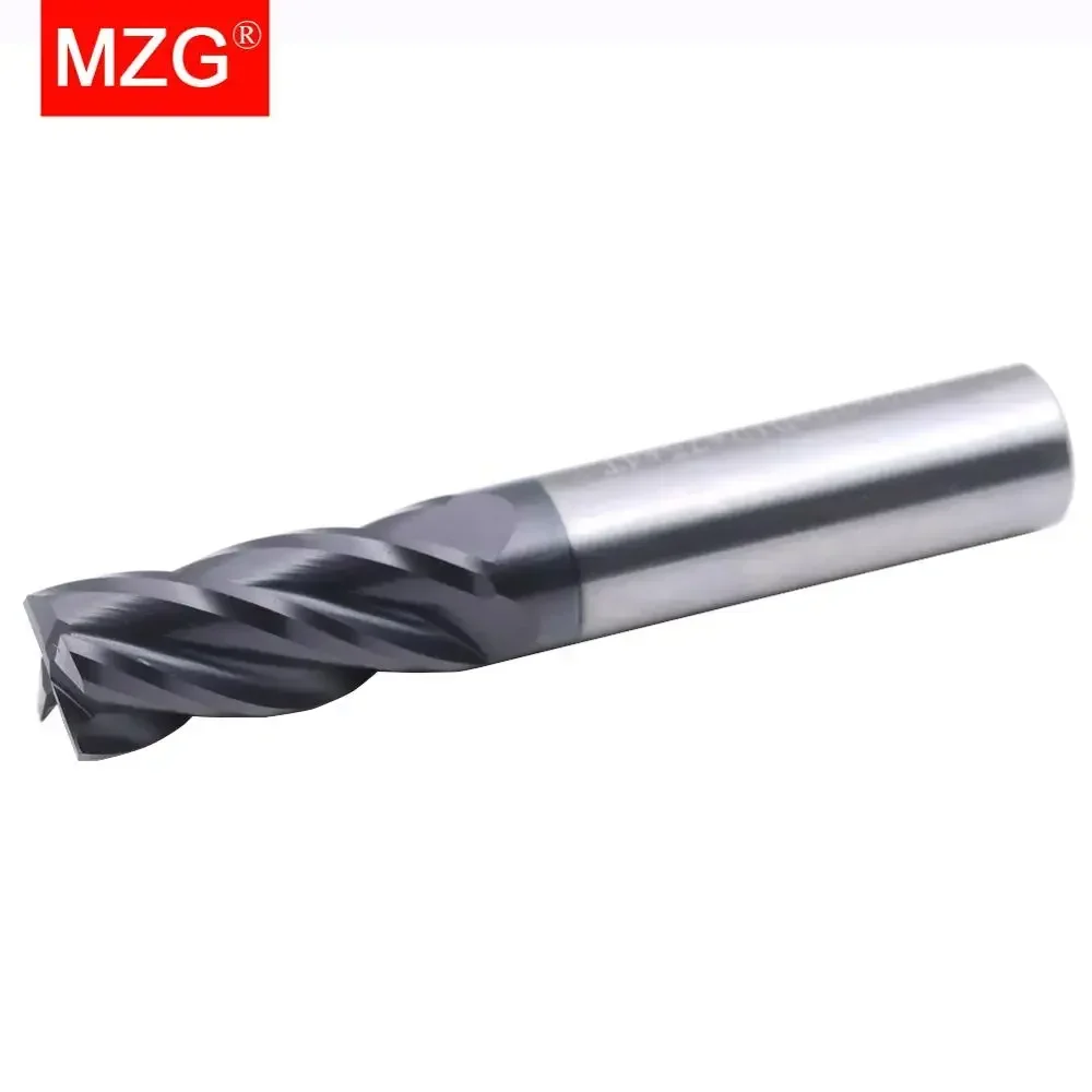 Alloy carbide milling cutter MZG Cutting HRC50 4 Flute 4mm 5mm 6mm 8mm 12mm Alloy Carbide Tool Tungsten Steel Milling Cutter End Mill