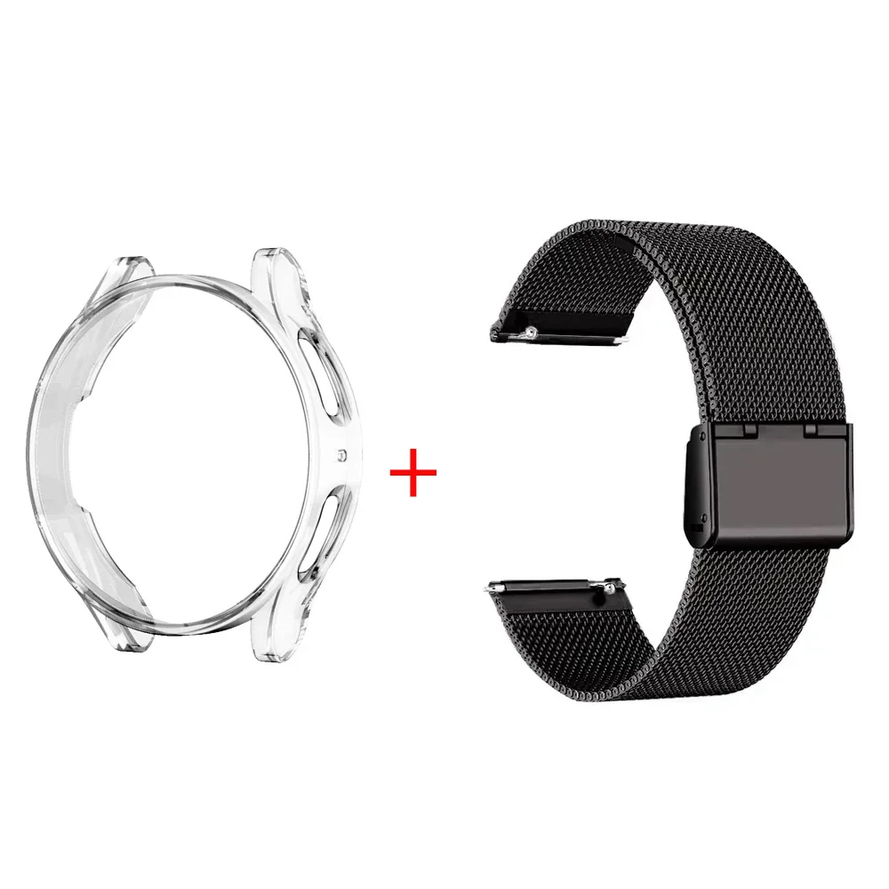 Enhanced Protective Stainless Steel Band with Screen Protector