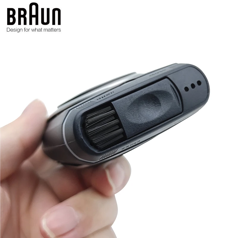 Braun M90 Electric Shaver Mobile Shave Trimmer Washable Beard Molding Shaving Machine Dry Battery Power Portable