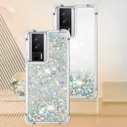 Sparkling Liquid Quicksand Glitter Phone Case - Bright Dynamic Design for Xiaomi and POCO Models (A)