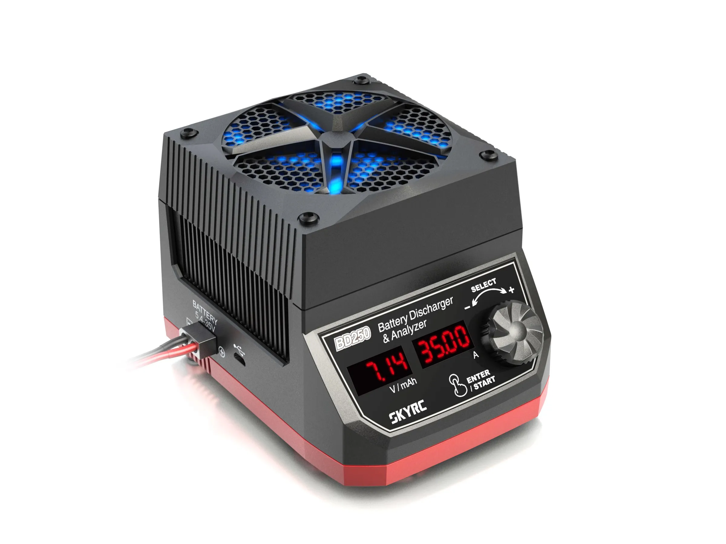 

SKYRC BD250 зарядное устройство 250W 35A LiPo LiFe LiHv NiMH NiCd Pb анализатор батареи модернизированное зарядное устройство