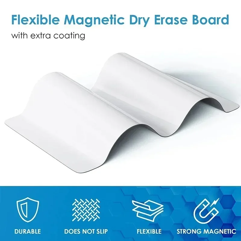 Magnetic Whiteboard A3 Size for Fridge Kitchen