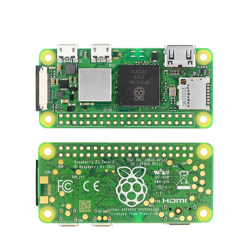 Raspberry Pi Zero 2W Board Support WiFi&Bluetooth With 1GHz CPU 512MB ...