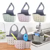 Kitchen Storage Drain Basket Soap Sponge Holder Kitchen Sink Holder Adjustable Sponge Shelf Hanging Drain Basket Kitchen Tools 6