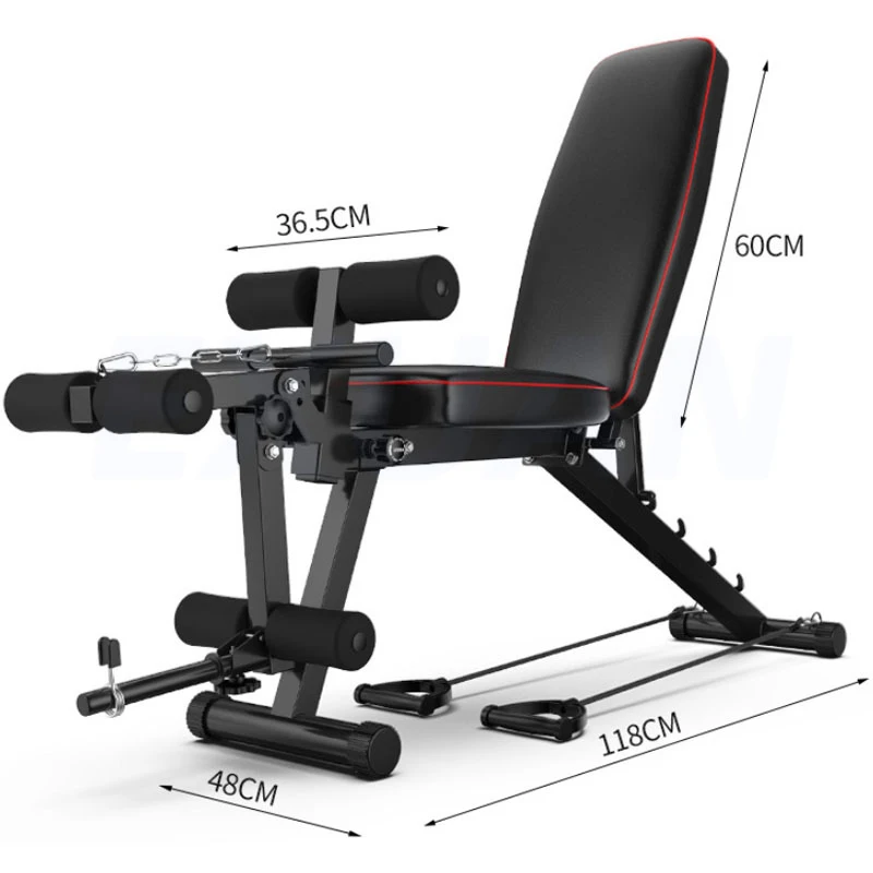 Multifunctional Dumbbell Bench Priest Bench Men's Exercise Sit-ups Home Fitness Equipment Bird Press Roman Chair