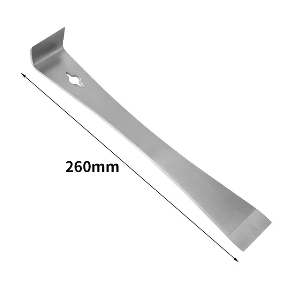 3 In 1 Scraper Stainless Steel Woodworking Crowbar Net Face Honey Cutter Flat Head Raising Remover Hand Tool