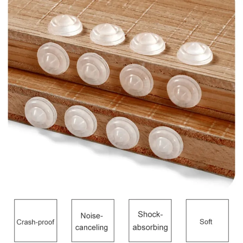 Shock-absorbing particles for household use