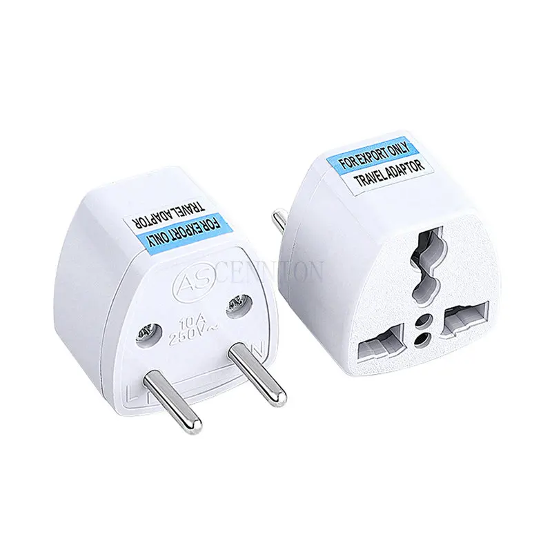 Power Plug Adapter Euro Convertor CA MX US To DE EU KR RUS Europe AC DC Power Plug Adapter Travel Adaptor Converter Korea Socket
