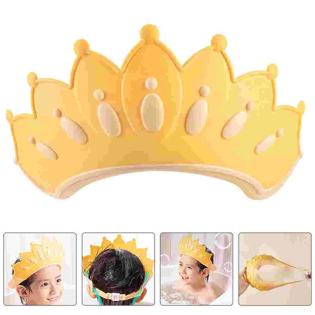 

Children's Shampoo Cap Baby Shower Hat for Kids Hair Washing Station Tab Shield