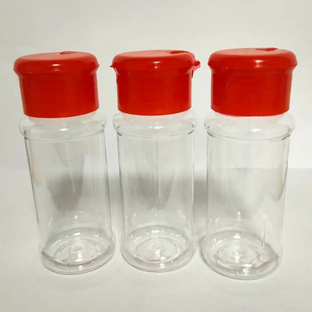 1Pcs 100ml Portable Condiment Bottle Universal Camping Plastic Seasoning Jar Salt Spice Pepper Shakers Kitchen 3