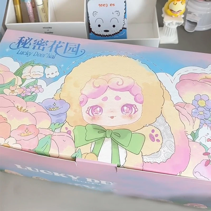 Lucky Deer Nai 秘密花園 カード付き LuckyDeerNai シークレットガーデンシリーズ Vinly ブラインドボックス