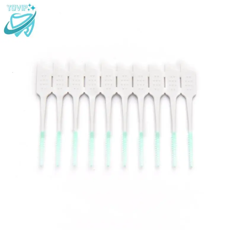150Pcs Soft Silicone Cleaning Brush Interdental Brush Toothbrush For Dentures Dental Floss Brushed Toothpick Oral Care