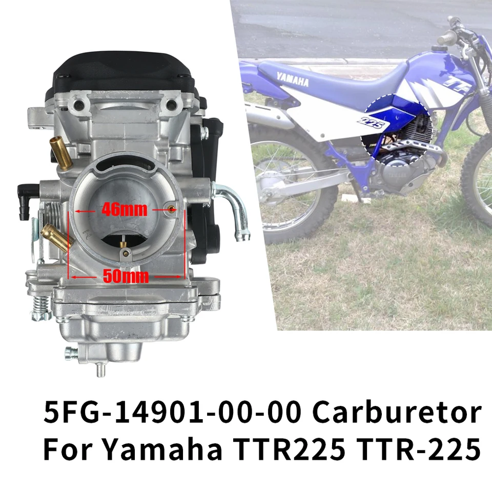 5FG-14901-00-00 Carburetor Fit For Yamaha TTR225 TTR-225 1999-2004
