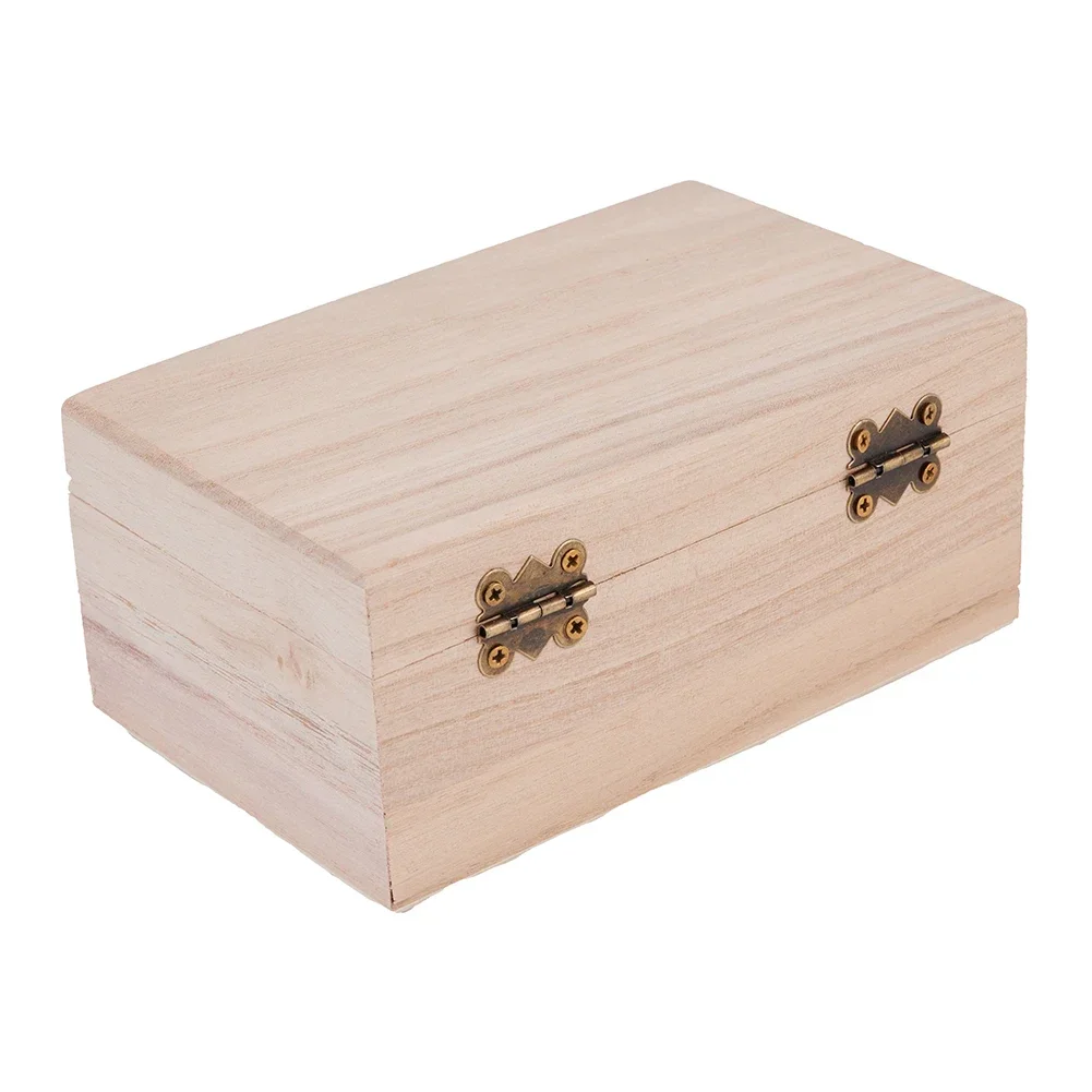 Portagioie In Legno A 6 Cassetti - Organizer Con Scomparti Per Anelli, Orecchini, Collane E Bracciali, 21,8x19,8x32 Cm, Rivestito In Velluto, Con Maniglie In Ottone