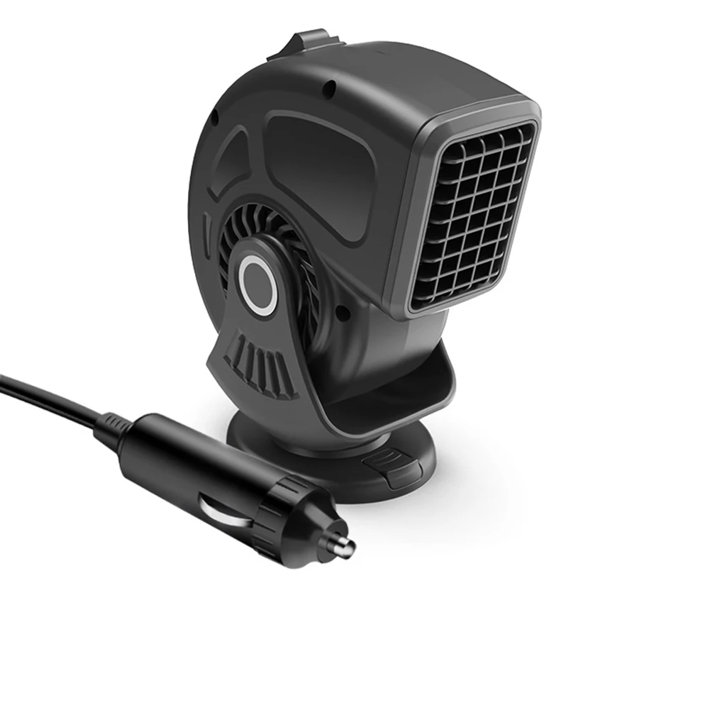

Car Heater 150W 12V/24V Portable Heater Plugs Into Cigarette Lighter Winter Windshield Defogger Defroster