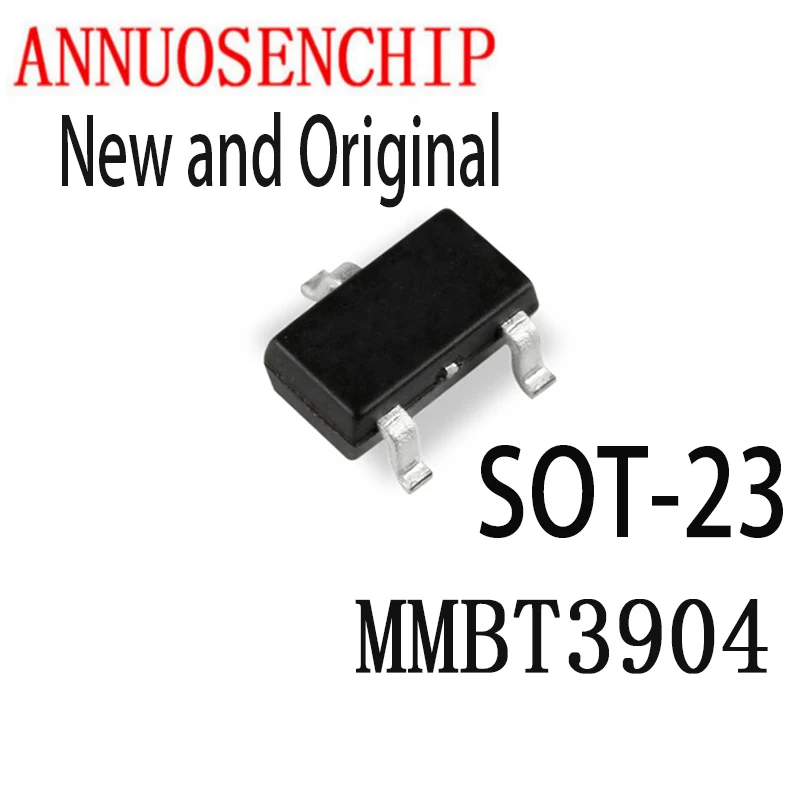 Milageto 100Pcs 2N3904 1AM 40V 200Ma Transistor NPN SMD SOT23 - MMBT3904 (1AM), Como Se Describe - MMBT3904 (1AM