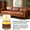 Car Liquid Shoe Polish Shoe Cream With Sponge Applicator Fade-Resistant Leather Repair Shoe Polish Cream To Restore Color Sofas 5