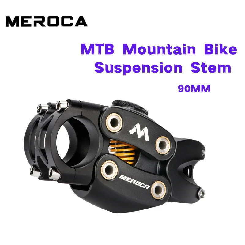 Bicycle Stem 90MM MTB Mountain Bike Suspension Off-Road Touring