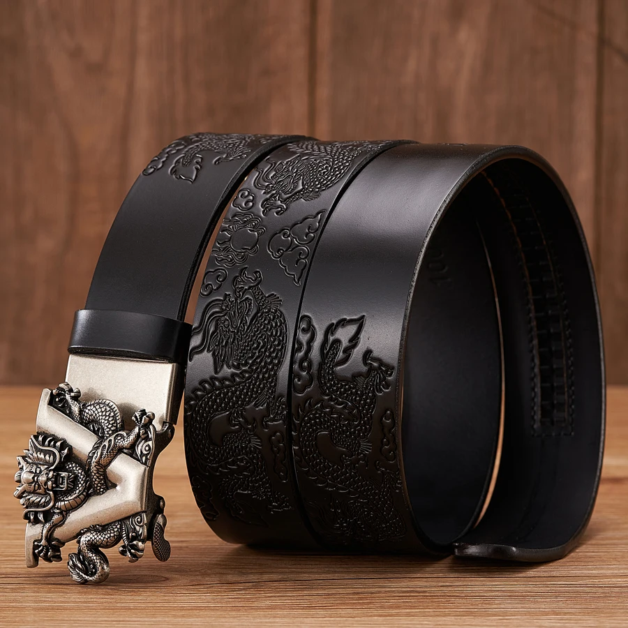 Casual Dragon Buckle Belt12