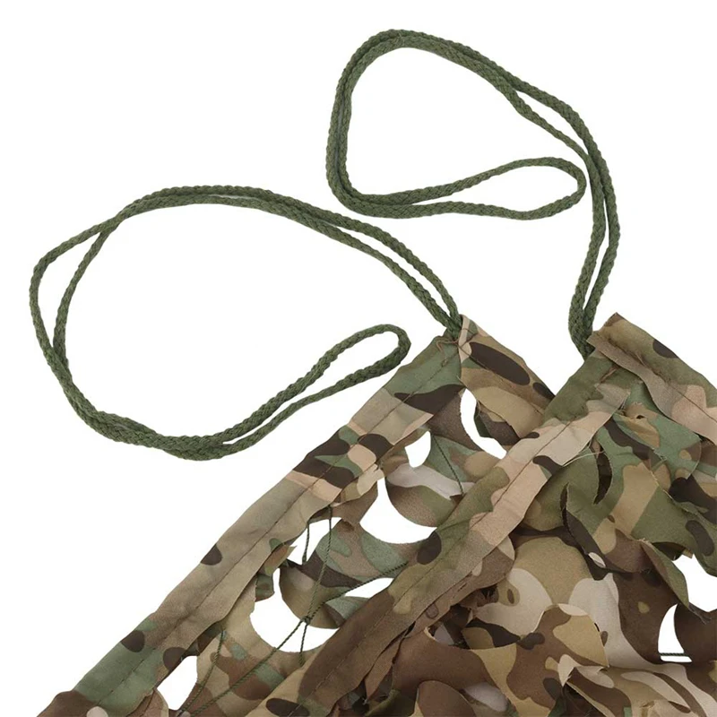 Tactical Shooting Hunting Camouflage Net Cs Army Hide Shade Military Cover Outdoor Foldable Combat Accessories Training Camo Net