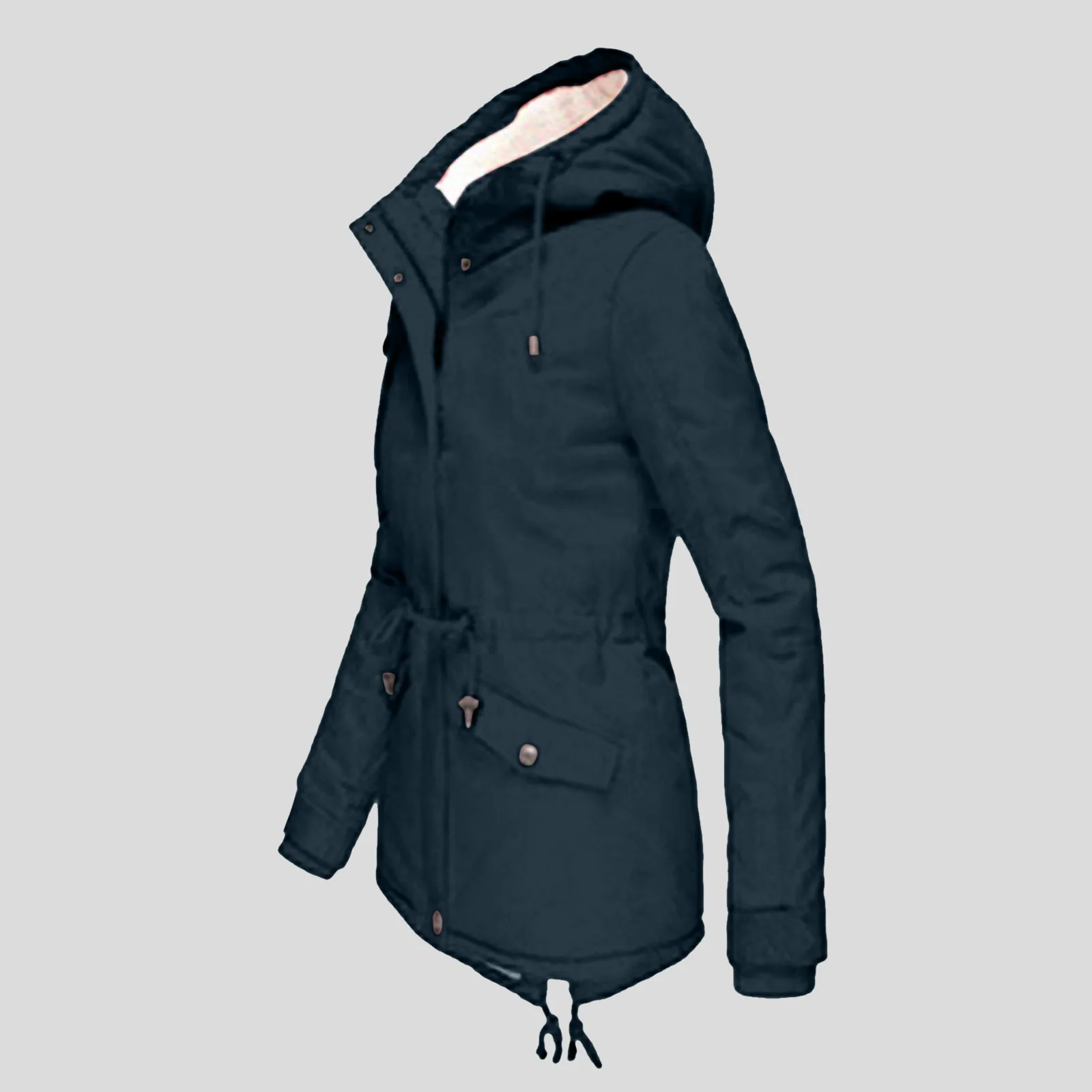 2022 Winter Elegant Fashion Women Waterproof Jackets Thickend Harajuku