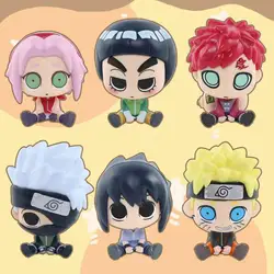 Naruto Anime Figure Collection: Cute Kawaii Character Figurines Set (6pcs)