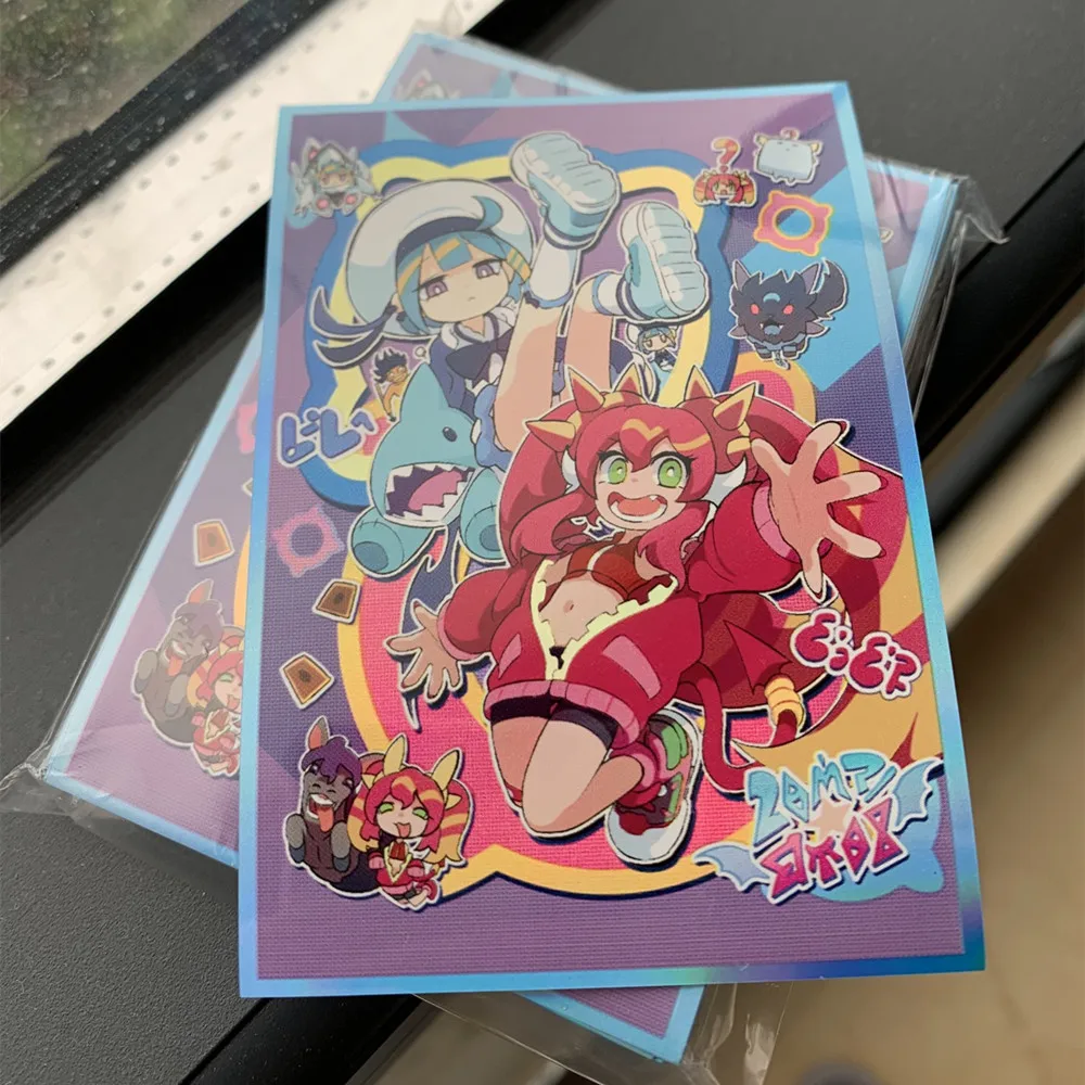 50 Pz/Borsa Yu Gi Oh Live Twin Lilla Kisikil Dbgi Yugioh Deck Build Pack Custodia Protettiva Per Carte Da Gioco Borad 63*90Mm