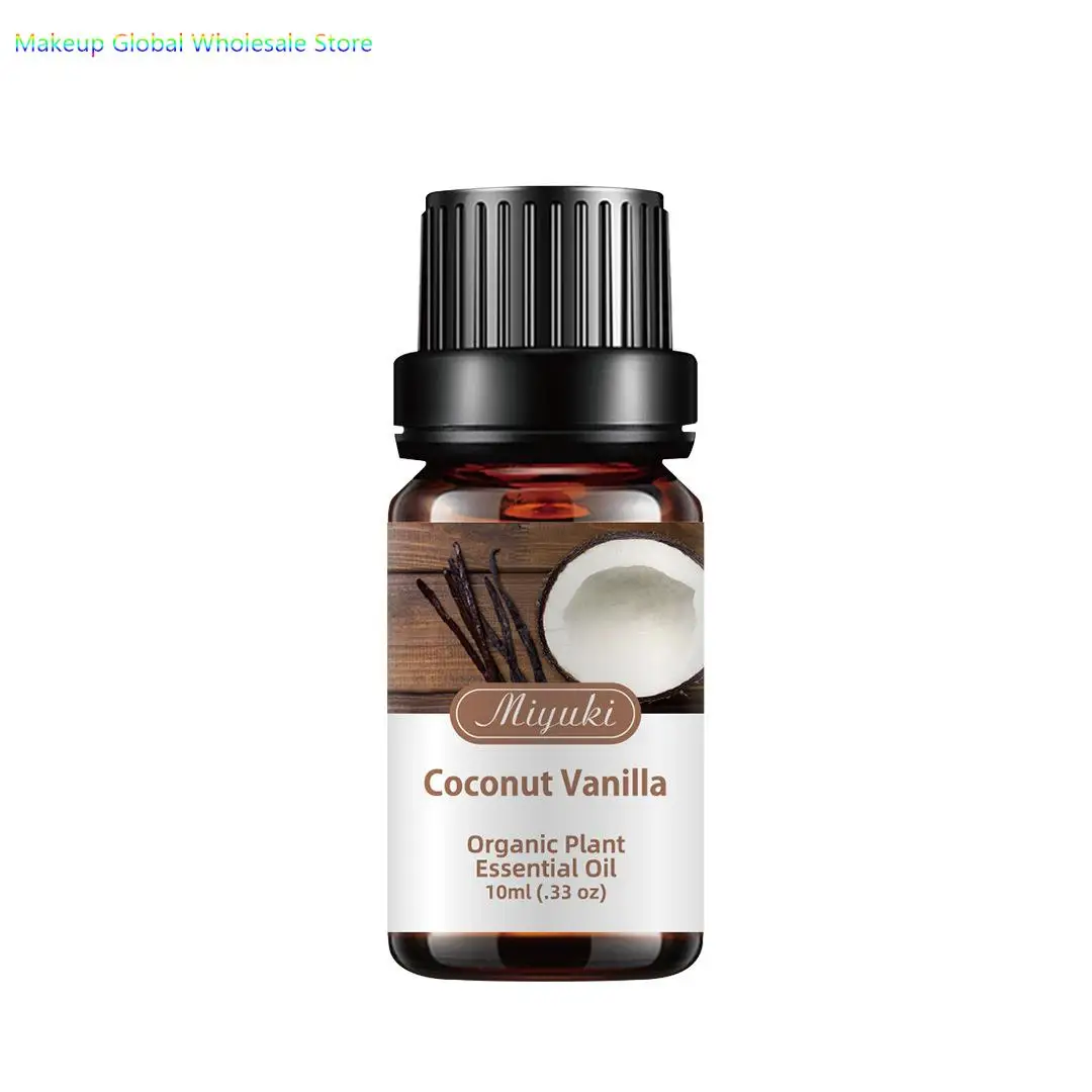 3Pcs Pure And Therapeutic Grade Essential Oils Fragrance Oil Diffuser Coconut Vanilla Organic Plant Essential Oil