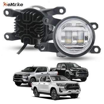 Toyota Hilux Revo VIII 2020-2025 LED Fog Lamp 30W DRL Replacement White/Yellow