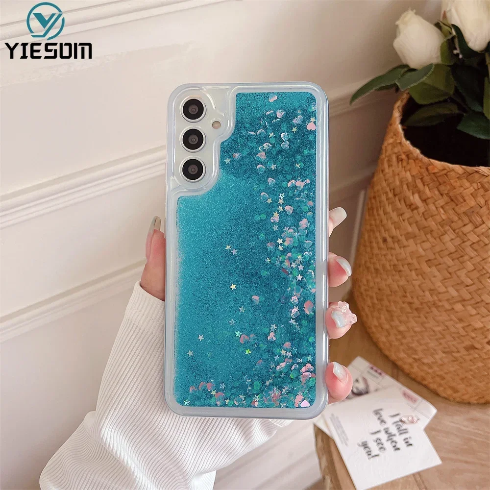 Sparkling Glitter Silicone Phone Case - Shimmering Protective Cover