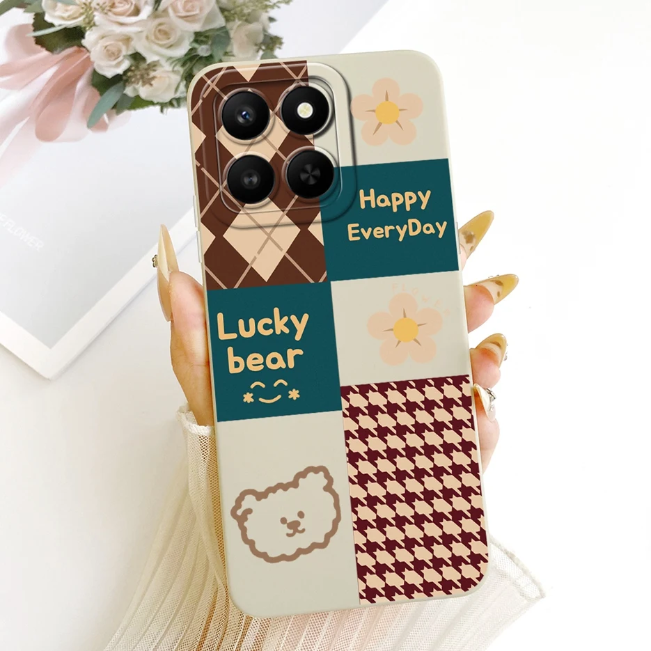 Luxury Sunflower Feather Painted Soft TPU Phone Case