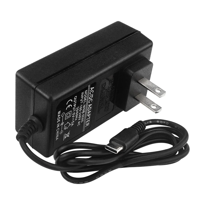 Orange Pi Power Adapter 5V 5A Type-C Power Supply for Orange Pi 5 Pro / Max / Ul
