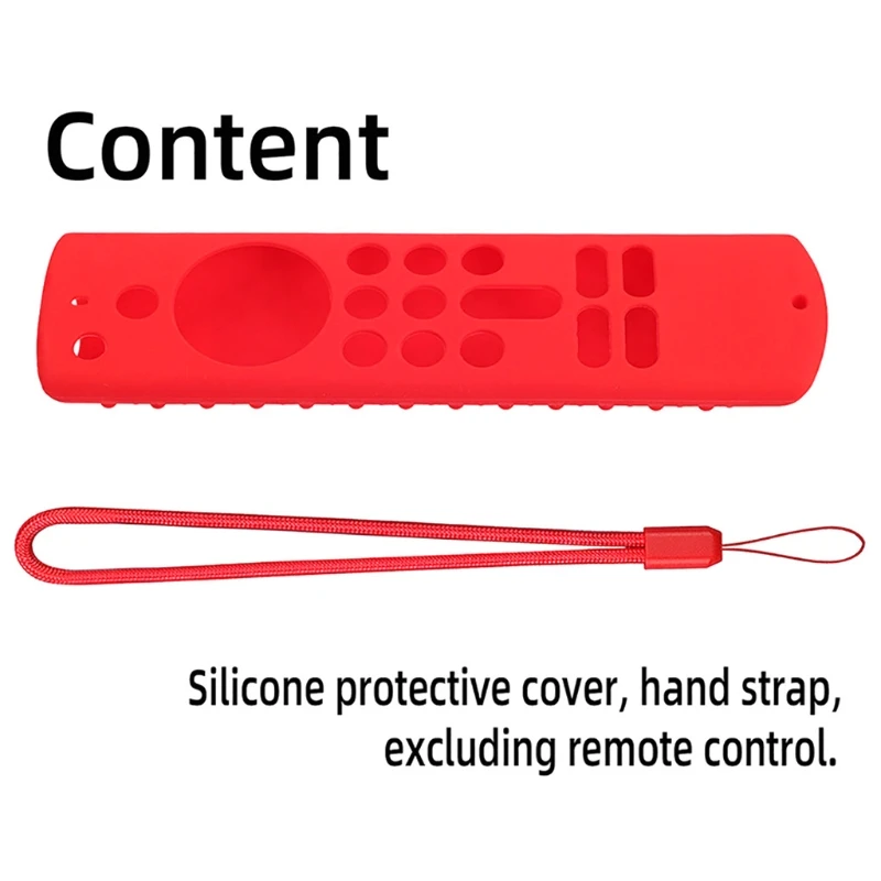Smart Remote Control Case For Fire TV Stick 4k Max Non-slip Shell Cover Silicone Shockproof Washable Remote Replacement Cover