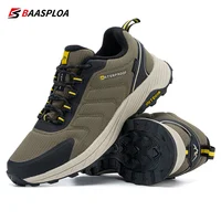 Baasploa Man Hiking Shoes Wear-Resistant Sneakers Non-slip Men Outdoor Sneaker Waterproof Light Male Walking Shoes Comforty 2023 3