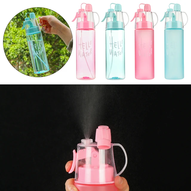 Dropship Spray Water Bottle For Outdoor Sport Fitness Water Cup Large  Capacity Spray Bottle BPA Free Drinkware Travel Bottles Kitchen Gadgets  Eco-Friendly Large CapacitySpray Water Bottle to Sell Online at a Lower