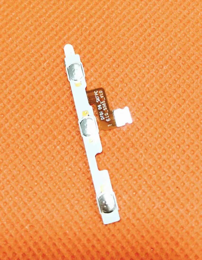 

Used Original Power On Off Button Volume Key Flex Cable FPC for LEAGOO T5 MTK6750T Octa Core 5.5Inch F92 Octa Core Free shipping