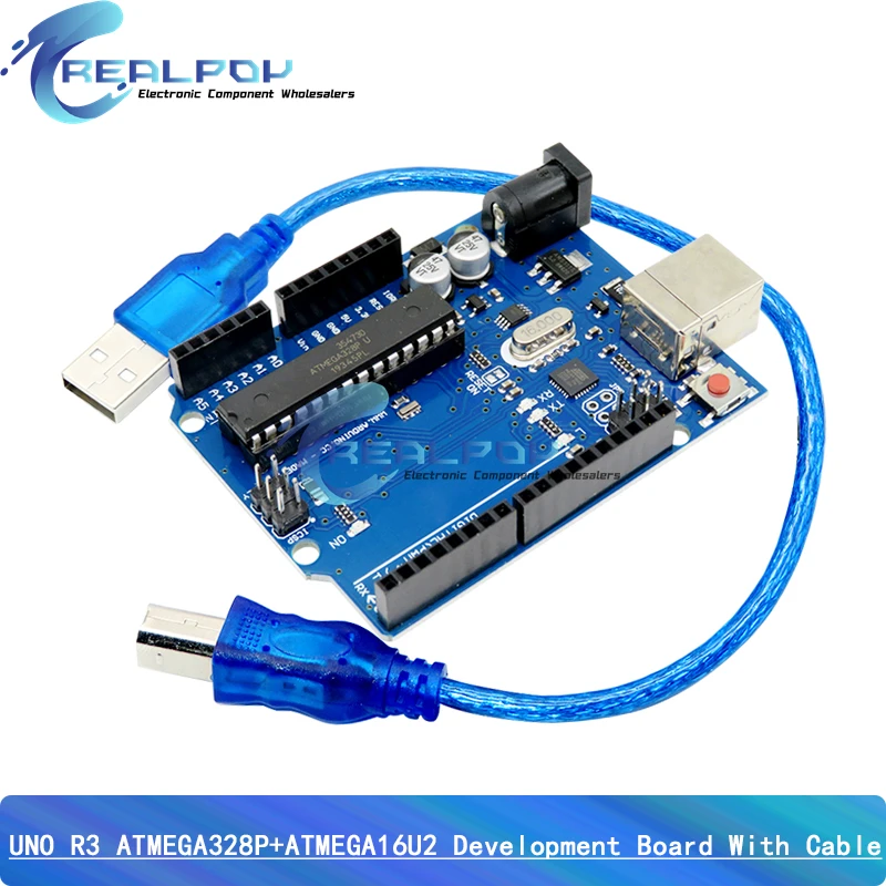 Uno R3 Scatola Ufficiale Atmega16U2 / Uno + Wifi R3 Atmega328P Chip Ch340G Per Arduino Uno R3 Scheda Di Sviluppo Wemos Esp8266