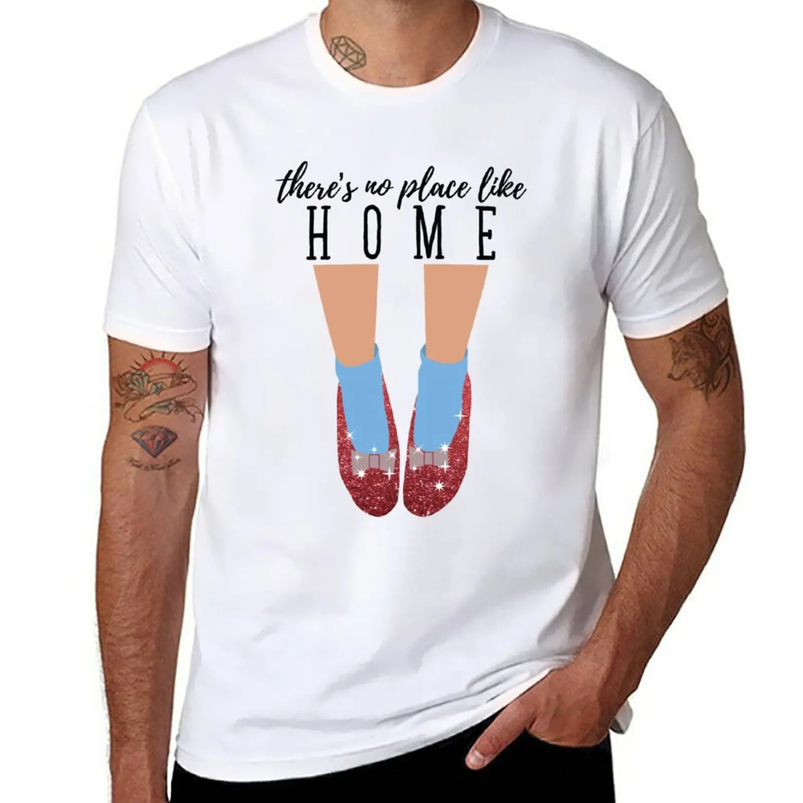 

New There's No Place Like Home T-Shirt sports fan t-shirts Oversized t-shirt Tee shirt men graphic t shirts