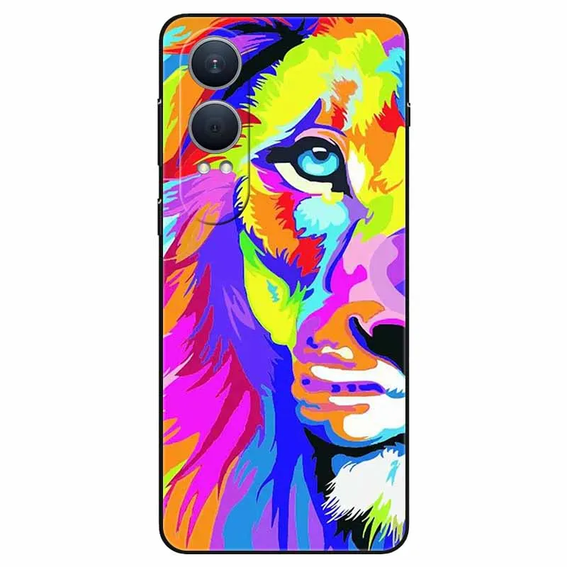 Floral Silicone Soft TPU Phone Case – Shockproof Protector Bumper Cover for OnePlus Nord CE4 Lite 5G