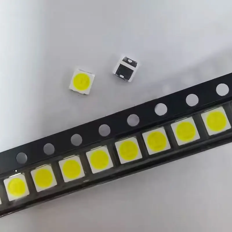 3030 SMD LED 쿨 화이트 내추럴 화이트 웜 화이트, 발광 램프 비즈, 3000K 4000K-500K 6000K-6500K, 100 개, 1W, 3V, 6V, 9V, 3.0x3.0mm