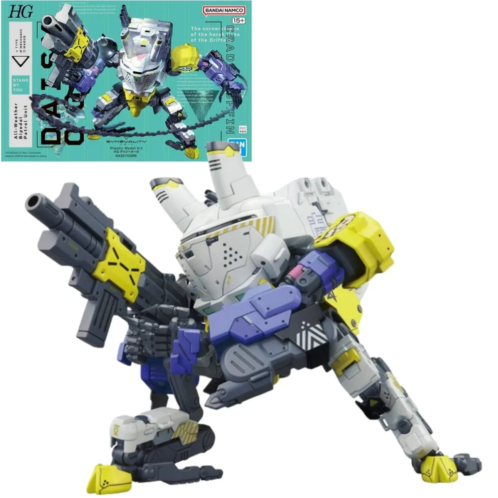 

Фигурки героев аниме Bandai Gundam SYNDUALITY Daisyogre HG 1/144, оригинальные игрушки, ПВХ подарок