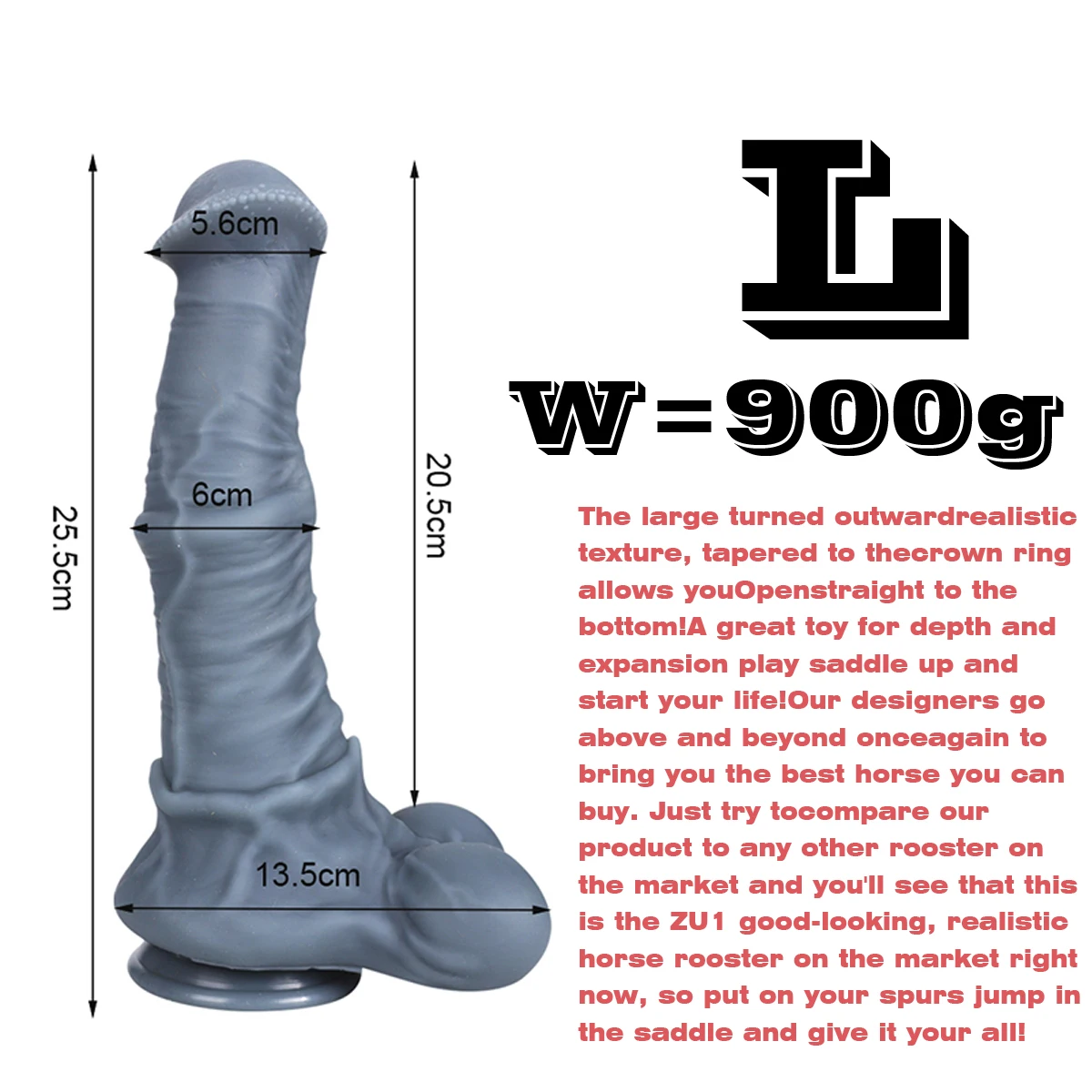 Consolo Realista Cavalo Dilatador Dildo Equino Horse Desire