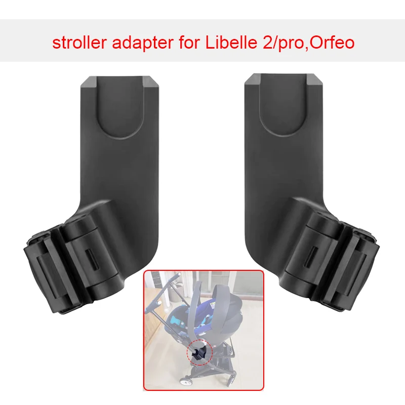 Stroller Adapter For Cybex Libelle 2/Pro Orfeo Buggy Carseat Convertor With Aton Cloud Q/Z/T Baby Basket Replace Accessories