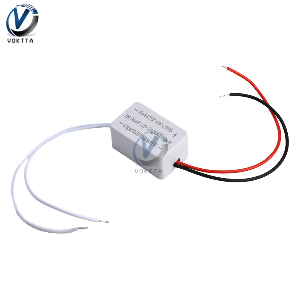 

AC100-240V To DC12V LED Driver Board Transformer Constant Voltage Driver AC/DC Power Supply Adapter For LED Strip Lighting Lamp