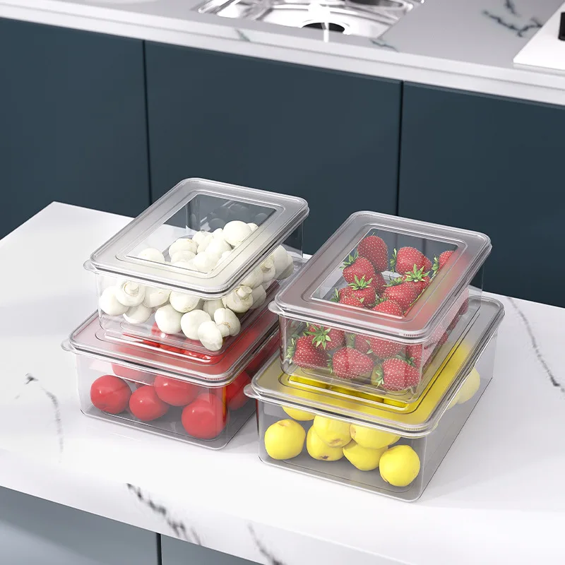 Refrigerator Storage Containers Lids  Best Storage Containers Refrigerator  - Storage Boxes & Bins - Aliexpress