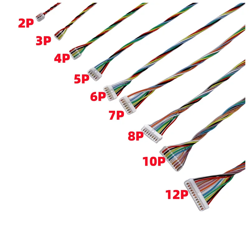 Connecteurs JST SUR 0.8mm 2P fil harnais batterie UAV 32AWG