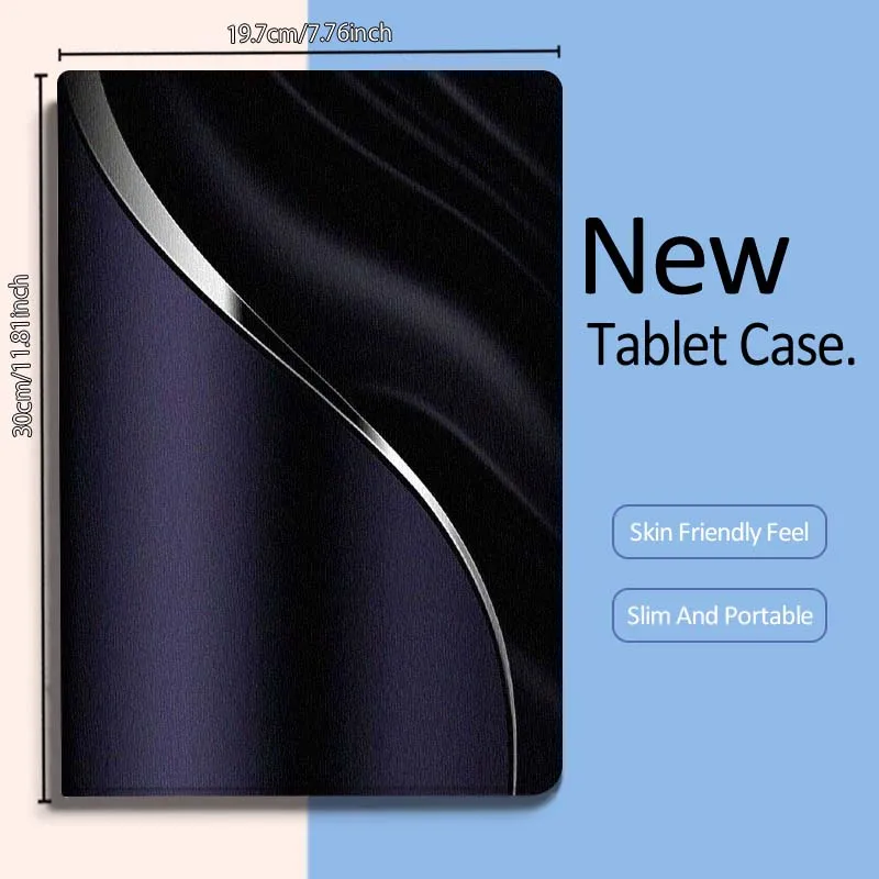 Sleek Carbon Fiber Luxury Gift: Foldable Tablet Case