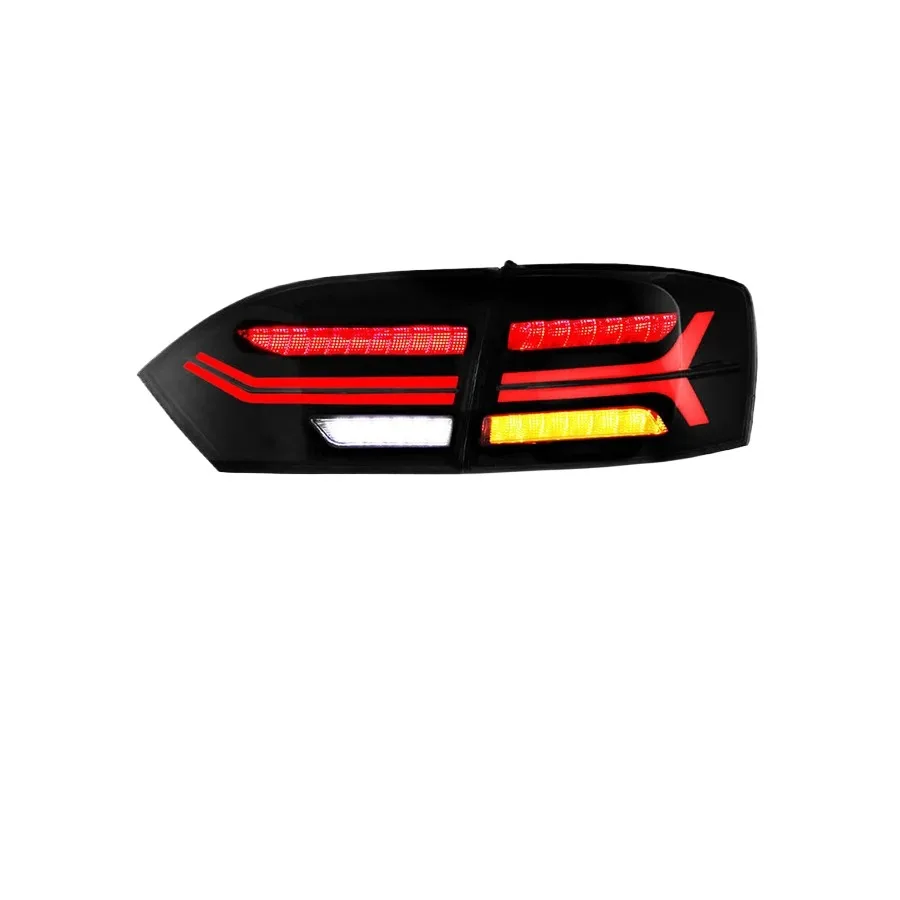 

Car Led Tail Light Assembly For Volkswagen Jetta Mk6 2012-2015 Vento Atlantic SAGITAR Taillights Waterproof IP67 Plug And Play