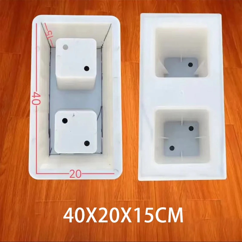 Personalized Hollow Brick Mold Flower Pot Cement Concrete Plastic Mold River Slope Protection Reservoir Embankment Ecology concrete molds