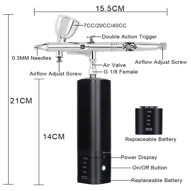 Compresseur + Aérographe + c ble